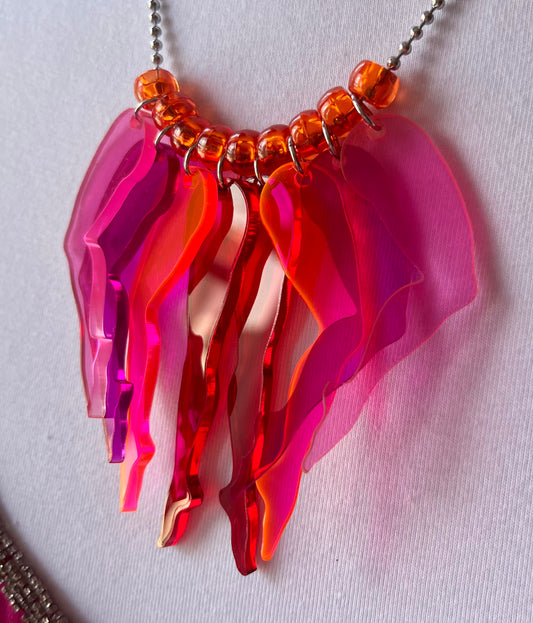 Galavant Necklace Crimson