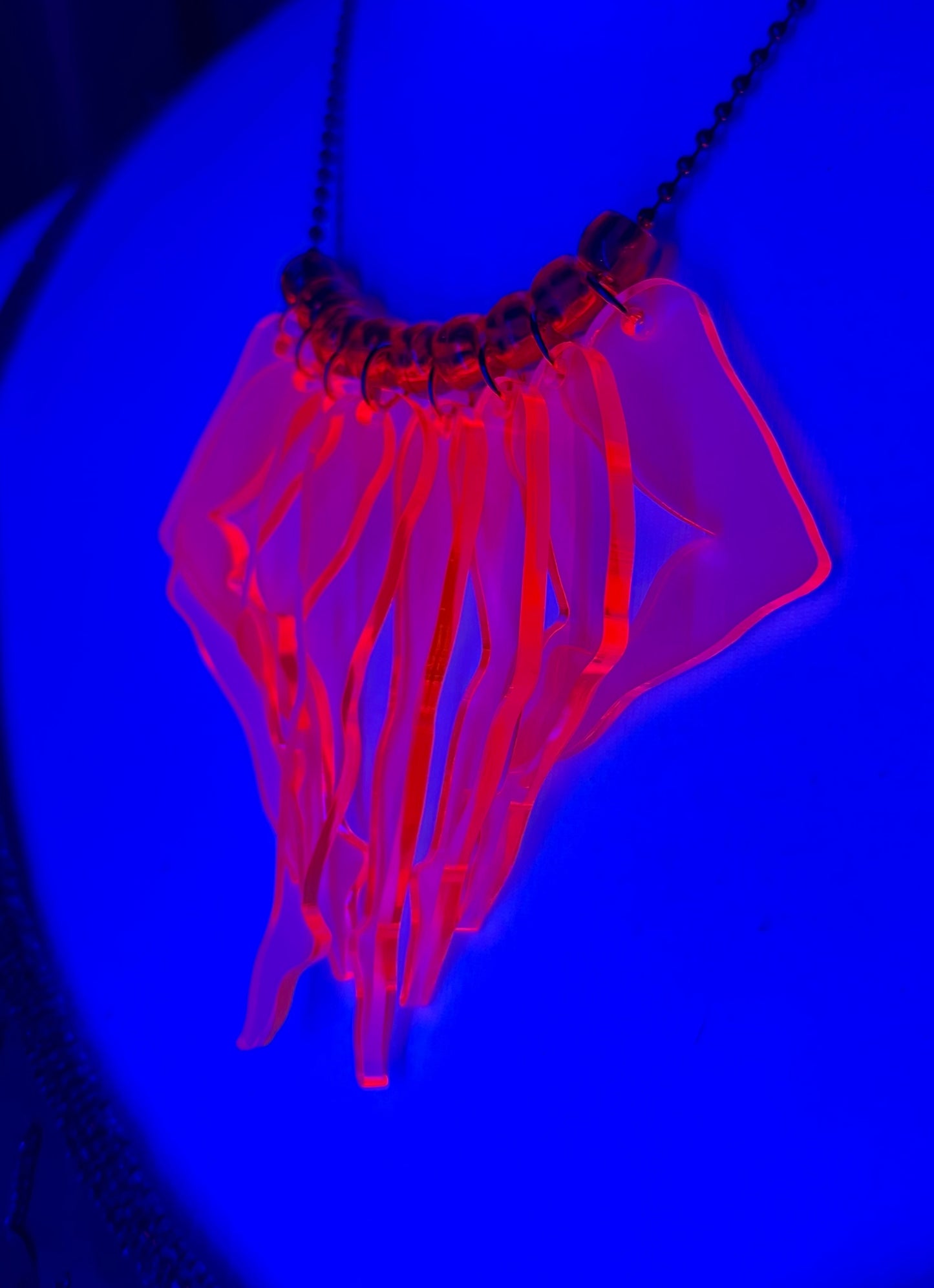Galavant Necklace in Midnight Neon