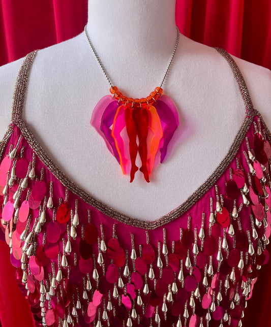 Galavant Necklace Crimson