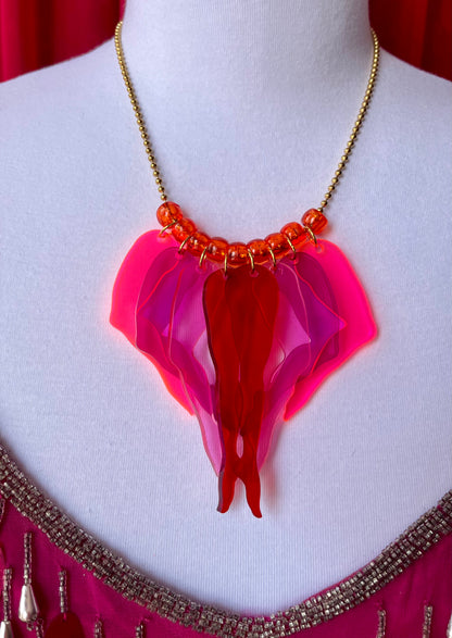 Galavant Necklace Crimson