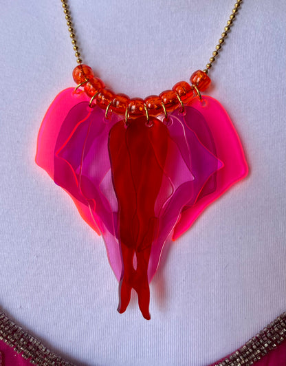 Galavant Necklace Crimson